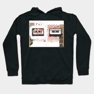 Cassette Tape Collage Hoodie